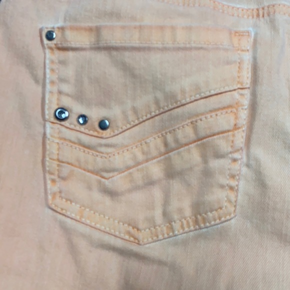 Chico platinum collection orange jeans. Size 1 or medium - Picture 6 of 13